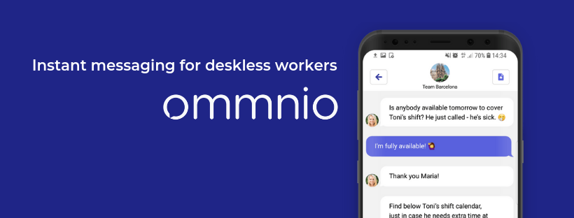 Ommnio, la alternativa a Whatsapp para comunicar empresas con empleados